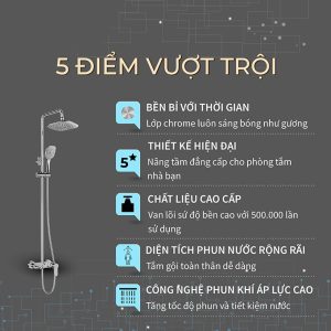 Ảnh công trình thực tế Sen Cây Nóng Lạnh BASIC BW-601SV
