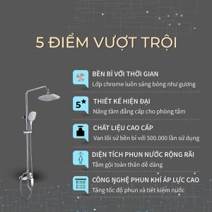 Ảnh công trình thực tế Sen Cây Nóng Lạnh BASIC BW-605SC