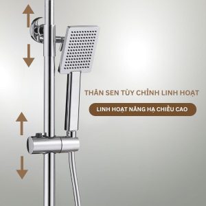 Ảnh công trình thực tế Sen Cây Nóng Lạnh BASIC BW-606SV
