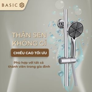 Ảnh công trình thực tế Sen Cây Nóng Lạnh BASIC BW-609SC