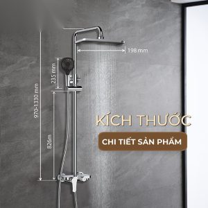 Ảnh công trình thực tế Sen Cây Nóng Lạnh BASIC BW-810SC