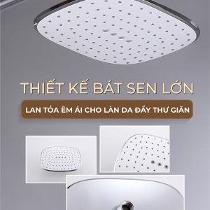 Ảnh công trình thực tế Sen Cây Nóng Lạnh BASIC BW-88328
