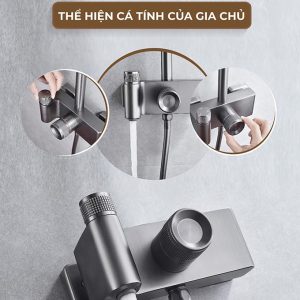 Ảnh công trình thực tế Sen Cây Nóng Lạnh BASIC BW-88388GM Titan