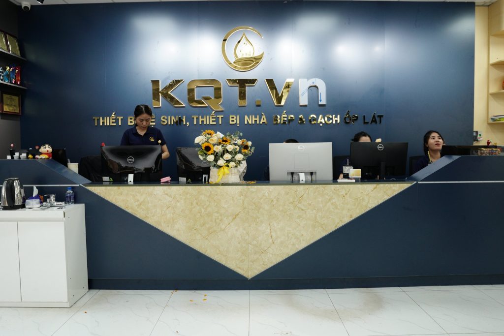 Showroom thiết bị vệ sinh KQT Luxury