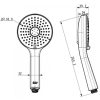 Tay Sen American Standard 1030980001 WF-3098 3 Chế Độ 120 mm - ảnh 2