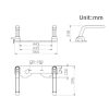Tay Vịn Bồn Cầu BASIC SA002 - ảnh 5