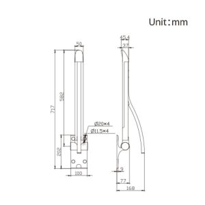 Ảnh công trình thực tế Tay Vịn Đa Năng BASIC SA003