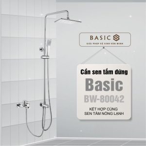 Thân Sen Tắm Đứng BASIC BW-80042