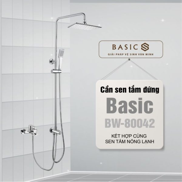 Thân Sen Tắm Đứng BASIC BW-80042