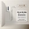 Thân Sen Tắm Đứng BASIC BW-80043