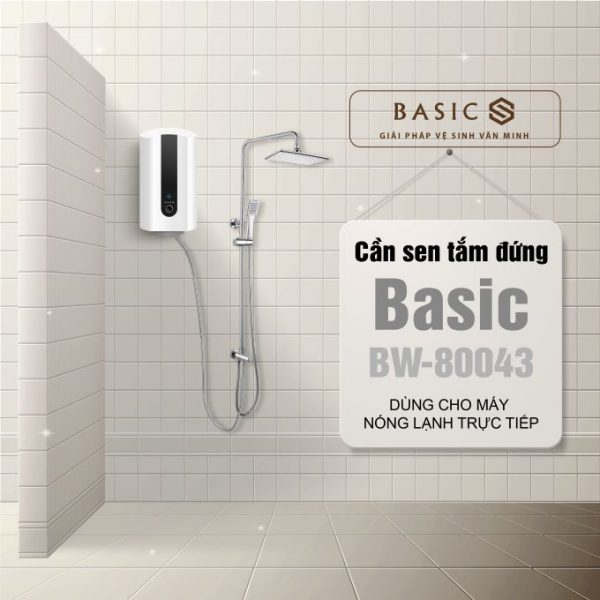 Thân Sen Tắm Đứng BASIC BW-80043
