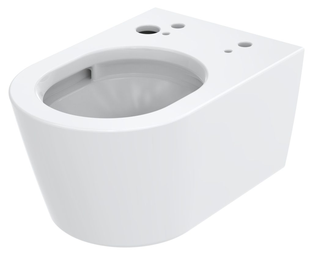 Thân sứ bồn cầu treo tường TOTO CW542HME5U bán rời