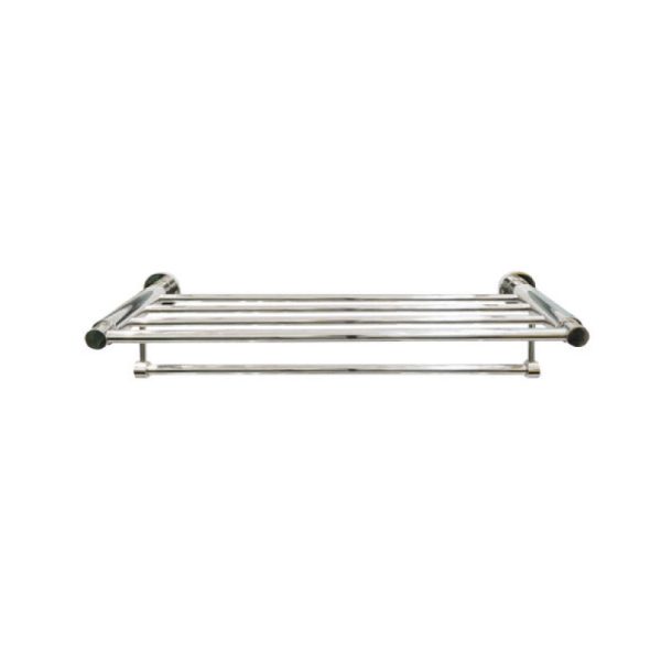 Thanh Treo Khăn 2 Tầng Inox Ống Tròn Đình Quốc 49910