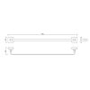 Thanh Vắt Khăn Đơn BASIC BP-71009 - ảnh 2