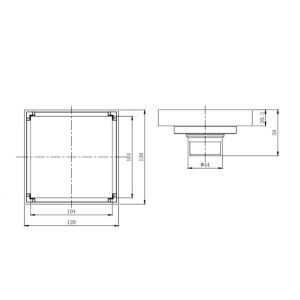 Ảnh công trình thực tế Thoát Sàn BASIC BP-91017A