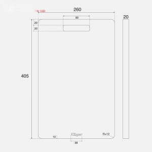 Ảnh công trình thực tế Thớt Nhựa Kluger KCB–601P