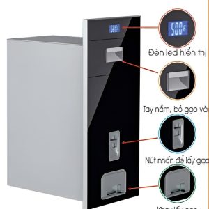 Thùng Gạo B-Gem BG-TG02_300 (Có Đèn Led)