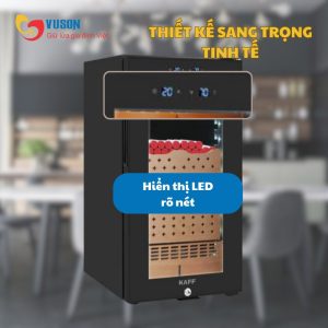 Ảnh công trình thực tế Tủ Cigar Kaff KF-CG50L212P