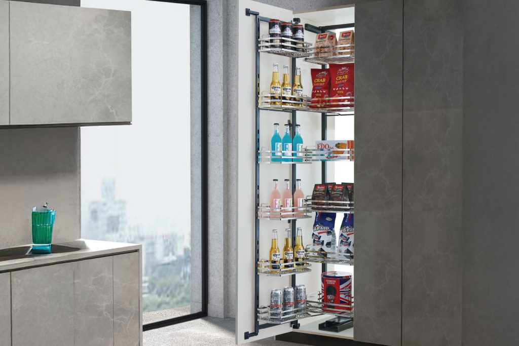 Tủ đồ khô cánh mở inox SUS304 GrandX XPR.600S1 6 tầng cho khoang tủ 600mm
