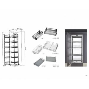 Ảnh công trình thực tế Tủ Đồ Khô Maadela MP-GS05-02C