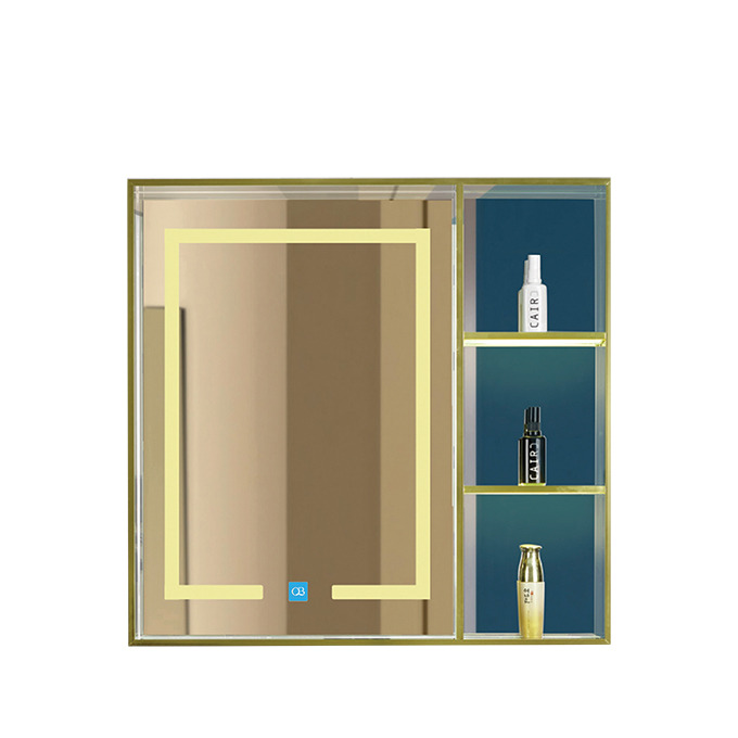 Tủ Gương Phòng Tắm BASIC BT001 Gold