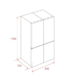 Ảnh công trình thực tế Tủ Lạnh Electrolux EQE4905A-A