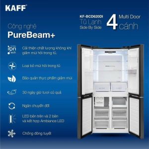 Ảnh công trình thực tế Tủ Lạnh Side By Side KAFF KF-BCD620DI 563 Lít