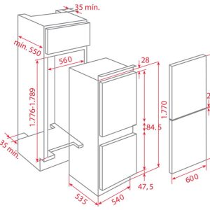 Ảnh công trình thực tế Tủ Lạnh Teka CI2 350