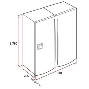 Ảnh công trình thực tế Tủ Lạnh Teka NF3 650