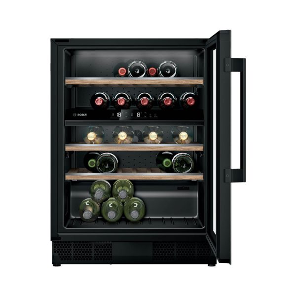 Tủ rượu âm tủ Bosch KUW21AHG0G Serie 6 120 lít 44 chai