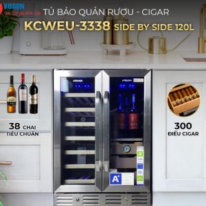 Ảnh công trình thực tế Tủ Rượu Vang Kocher KCWEU-3338