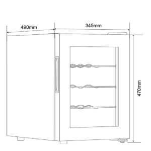 Ảnh công trình thực tế Tủ Rượu Vang Kocher KWEU-1012BPRO