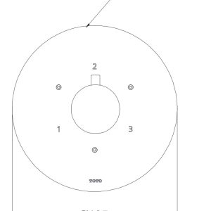 Ảnh công trình thực tế Van chuyển hướng 3 đường nước TOTO TBV01102B