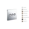 Van chuyển hướng 3 đường nước TOTO TBV02105B loại nút nhấn
