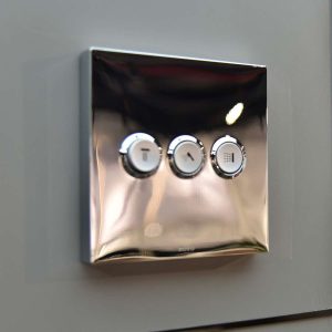 Ảnh công trình thực tế Van chuyển hướng 3 đường nước TOTO TBV02105B loại nút nhấn