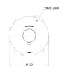 Van điều chỉnh nhiệt độ TOTO TBV01406B cho sen tắm âm tường - ảnh 3