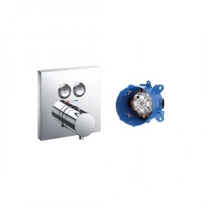 Ảnh công trình thực tế Van điều chỉnh nhiệt độ TOTO TBV02406B kèm van chuyển hướng 2 đường nước