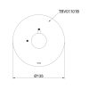 Van dừng TOTO TBV01101B âm tường - ảnh 2