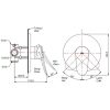 Van gật gù điều chỉnh nóng lạnh TOTO TBS04303B dòng LF - ảnh 5