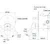 Van gật gù TOTO TBG01304BA điều chỉnh nóng lạnh kèm nút chuyển hướng - ảnh 4