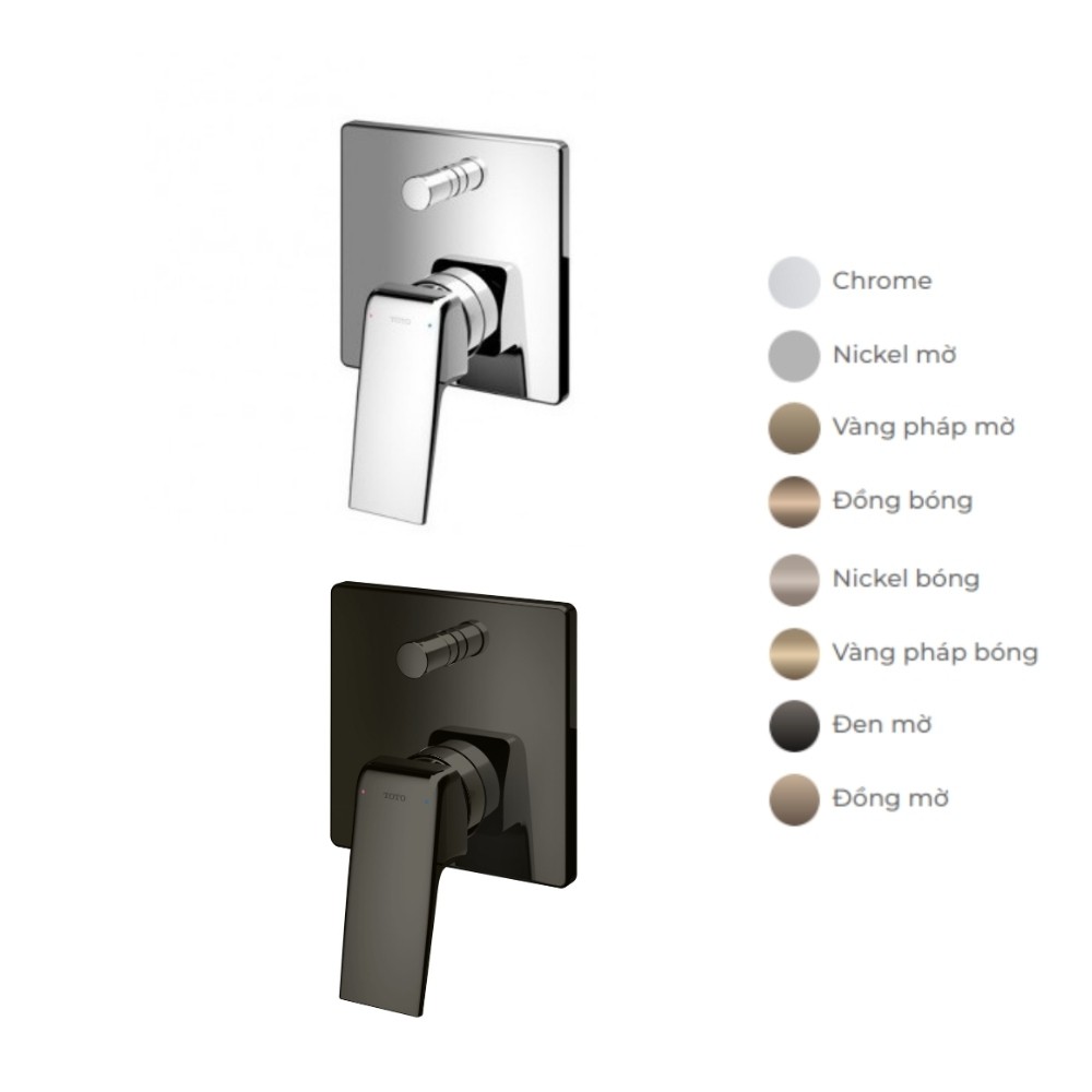 Van gật gù TOTO TBG10304VA điều chỉnh nóng lạnh kèm nút chuyển hướng