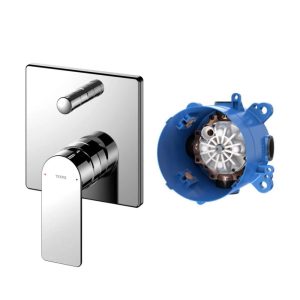 Ảnh công trình thực tế Van gật gù TOTO TBG13304A điều chỉnh nóng lạnh kèm nút chuyển hướng
