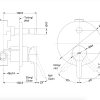Van gật gù TOTO TBS01304B nóng lạnh kèm nút chuyển hướng dòng LB - ảnh 3