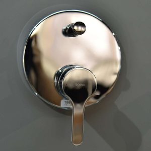 Ảnh công trình thực tế Van gật gù TOTO TBS01304B nóng lạnh kèm nút chuyển hướng dòng LB