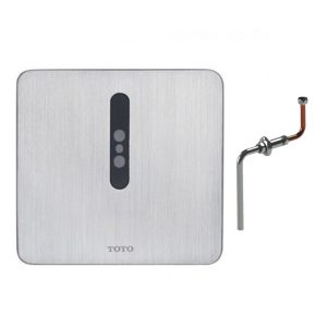 Ảnh công trình thực tế Van xả tiểu cảm ứng âm tường TOTO DUE126UKA dùng pin