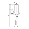 Van Xả Tiểu Cảm Ứng BASIC BP-18018D - ảnh 2