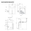 Van xả tiểu cảm ứng TOTO DUE126UPKA/VM2L051Z dùng pin kèm ống nối - ảnh 2