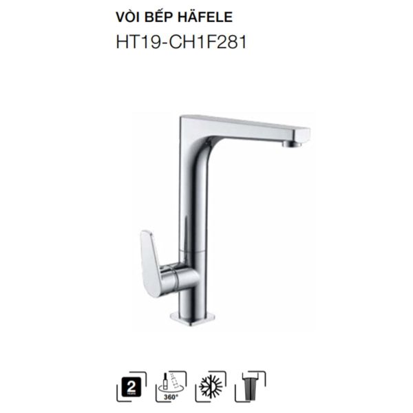 Vòi Bếp Hafele HT19-CH1F281 570.51.030
