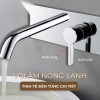 Vòi Lavabo Âm Tường Nóng Lạnh BASIC BW-46016 - ảnh 2