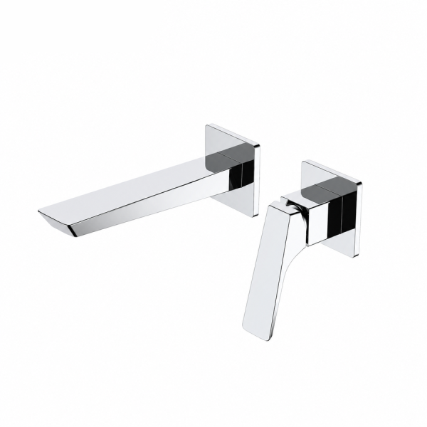 Vòi Lavabo Âm Tường Nóng Lạnh BASIC BW-48206